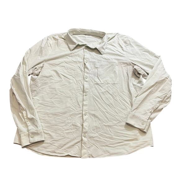 Lululemon One Thing At A Time Commission Shirt Men’s Green Button-Up XL‎ - Picture 1 of 7